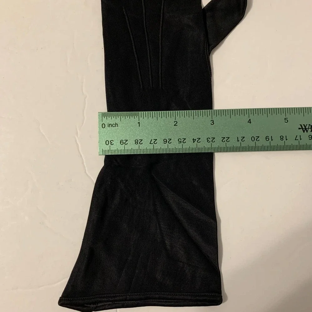 Vintage‎ Opera Gloves Black 12